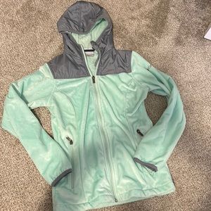 Hooded fleece Columbia jacket
